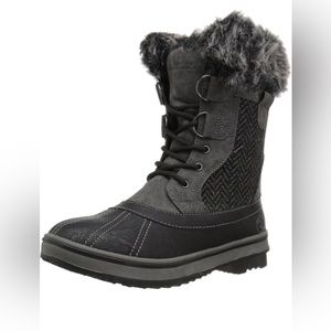 Northside Brookelle Cold Weather Black Gray Boots Size 7